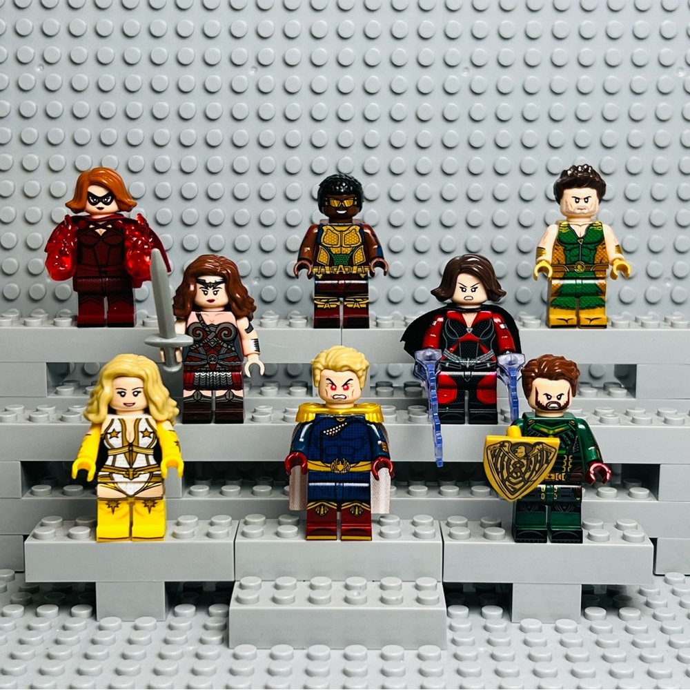The Boys Custom Minifigures Lot of 8